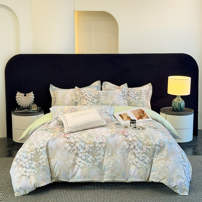 91家纺网 家纺一手货源 找家纺 （总）棠颂家纺 2026新款全棉陶瓷磨毛数码印花四件套（控价不低于150元）