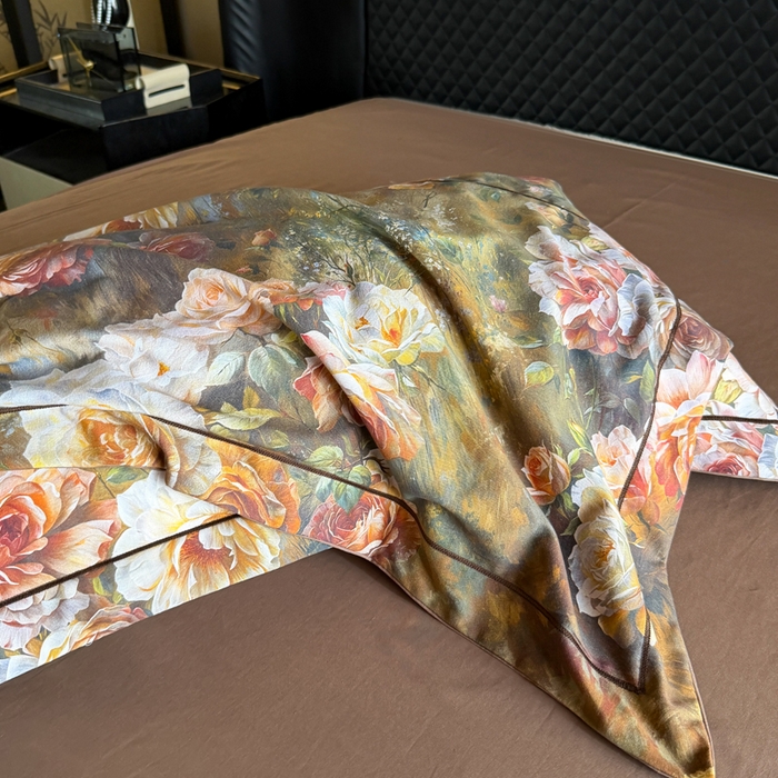 91家纺网 家纺一手货源 找家纺 （总）棠颂家纺 2026新款全棉陶瓷磨毛数码印花四件套（控价不低于150元）