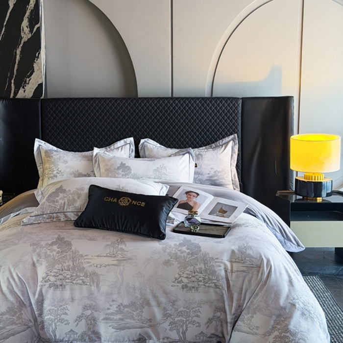 91家纺网 家纺一手货源 找家纺 棠颂家纺 2026新款全棉陶瓷磨毛数码印花四件套（控价不低于150元） 凌云