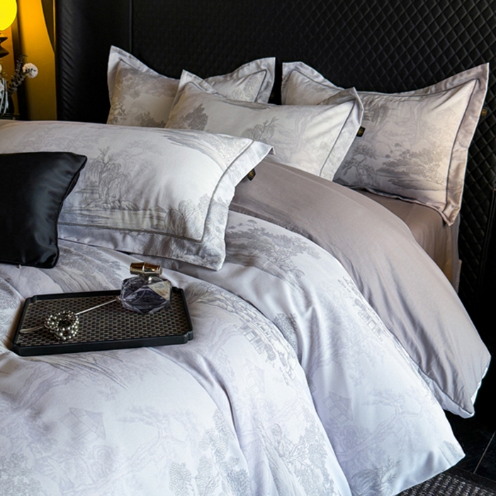 91家纺网 家纺一手货源 找家纺 棠颂家纺 2026新款全棉陶瓷磨毛数码印花四件套（控价不低于150元） 凌云