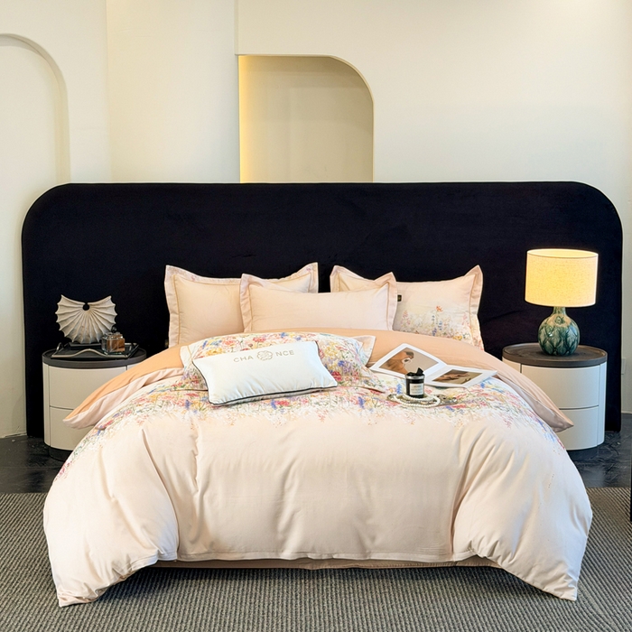 棠颂家纺 2026新款全棉陶瓷磨毛数码印花四件套（控价不低于150元） 香径