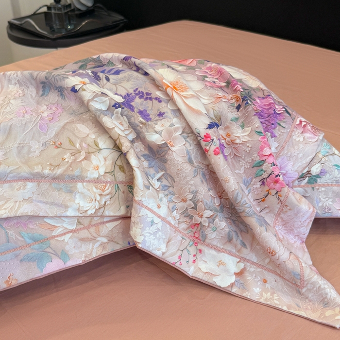 91家纺网 家纺一手货源 找家纺 棠颂家纺 2026新款全棉陶瓷磨毛数码印花四件套（控价不低于150元） 锦绣江南