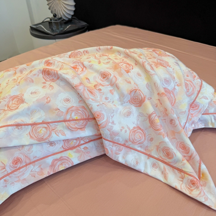 91家纺网 家纺一手货源 找家纺 棠颂家纺 2026新款全棉陶瓷磨毛数码印花四件套（控价不低于150元） 满庭芳