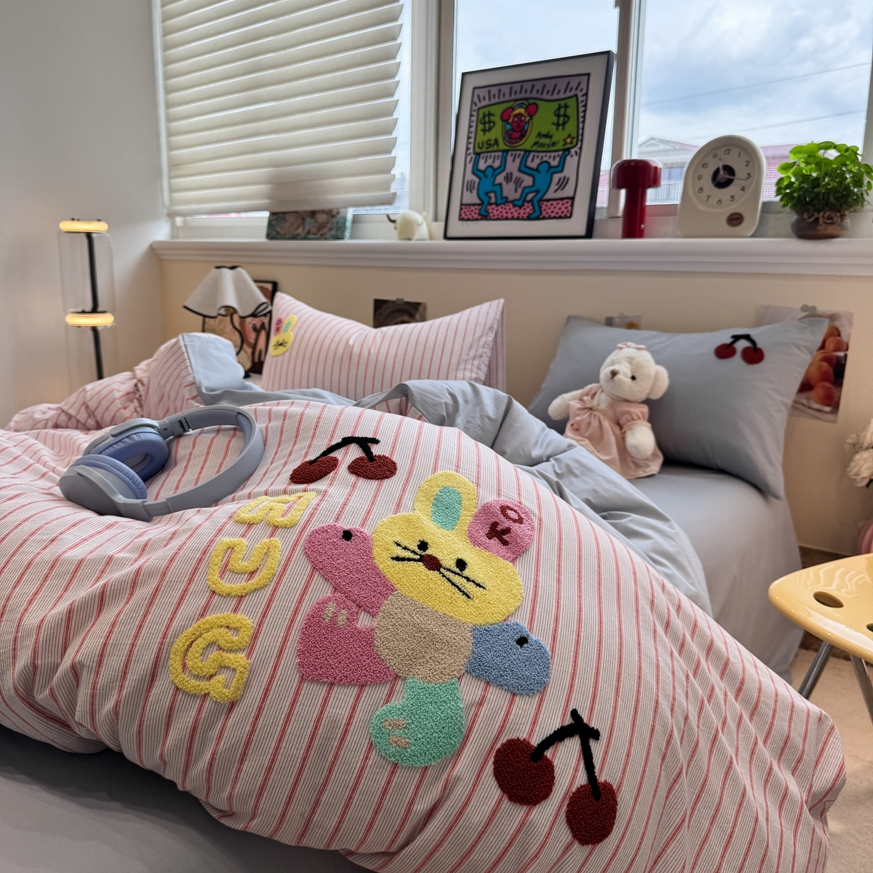 91家纺网 家纺一手货源 找家纺 （总）珺柔家纺 2026新款水洗棉毛巾绣四件套