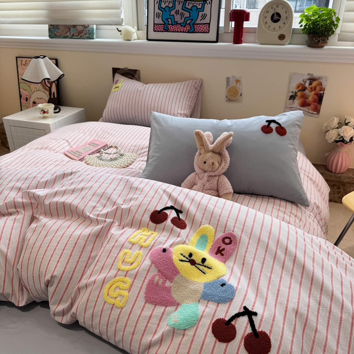 91家纺网 家纺一手货源 找家纺 （总）珺柔家纺 2026新款亲肤舒适棉麻印花四件套