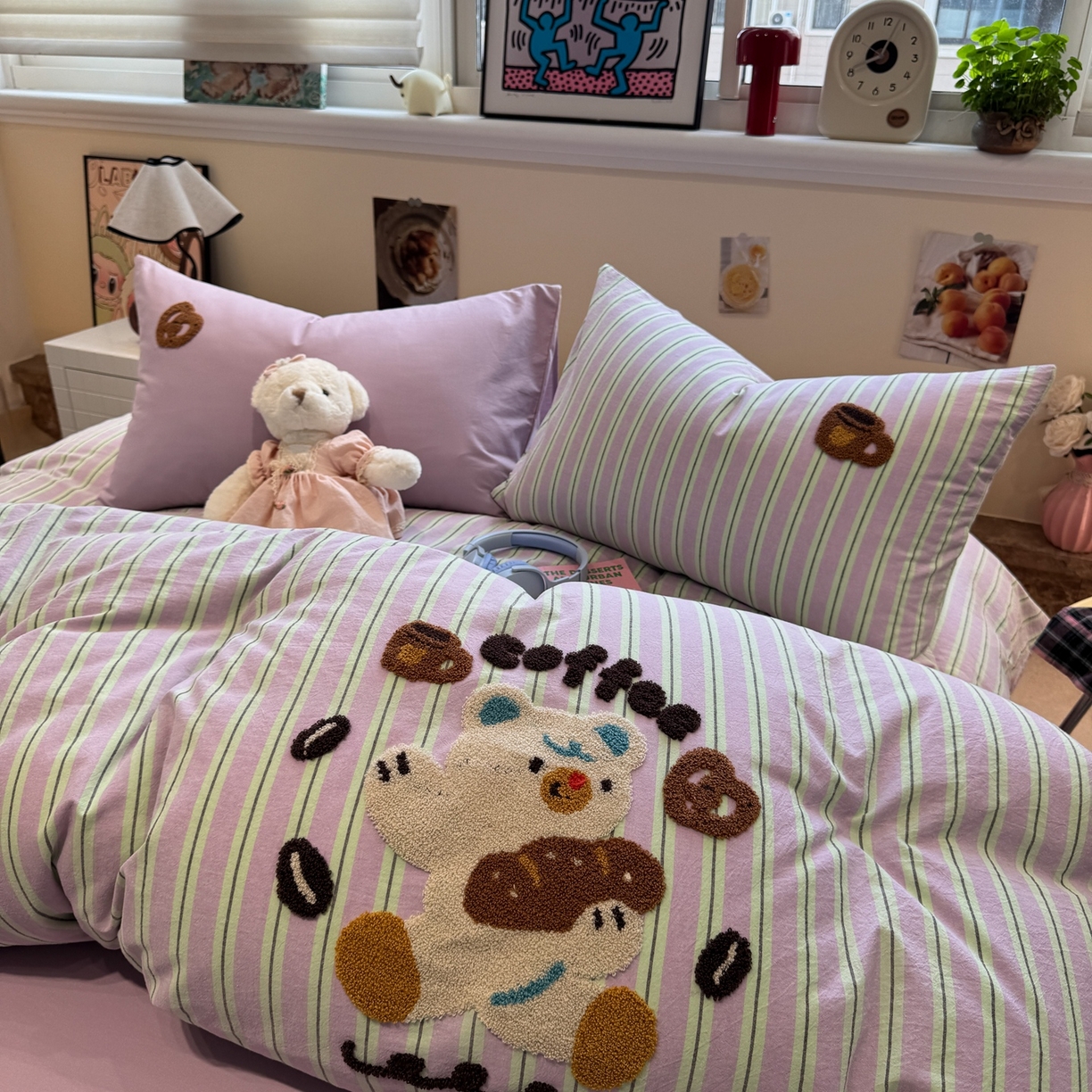 91家纺网 家纺一手货源 找家纺 （总）珺柔家纺 2026新款水洗棉毛巾绣四件套