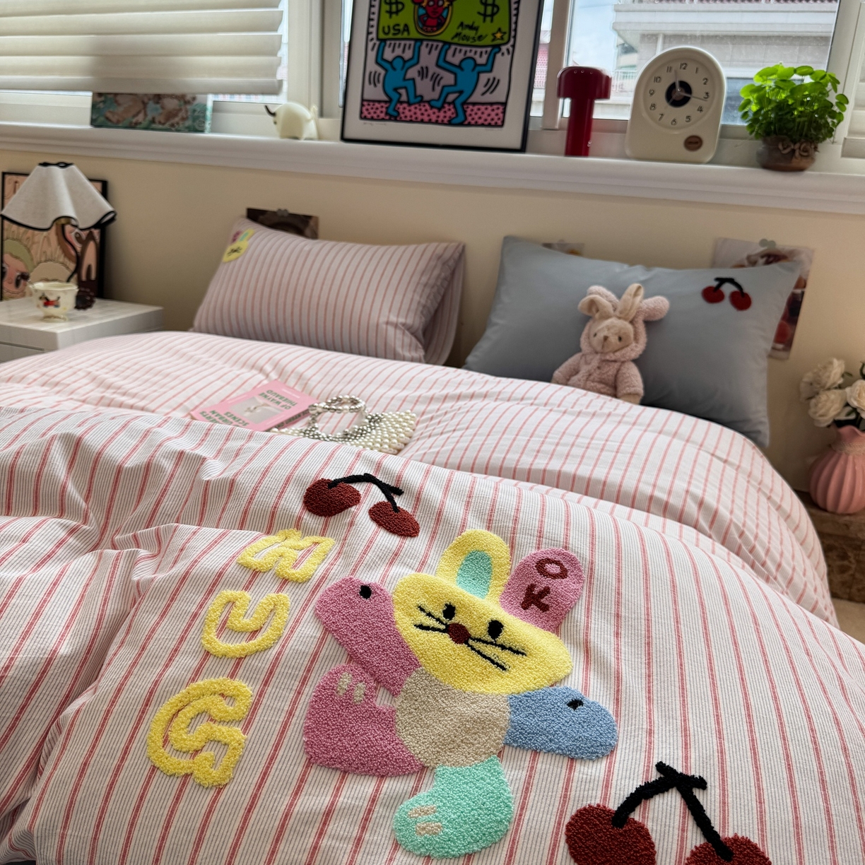 91家纺网 家纺一手货源 找家纺 （总）珺柔家纺 2026新款水洗棉毛巾绣四件套