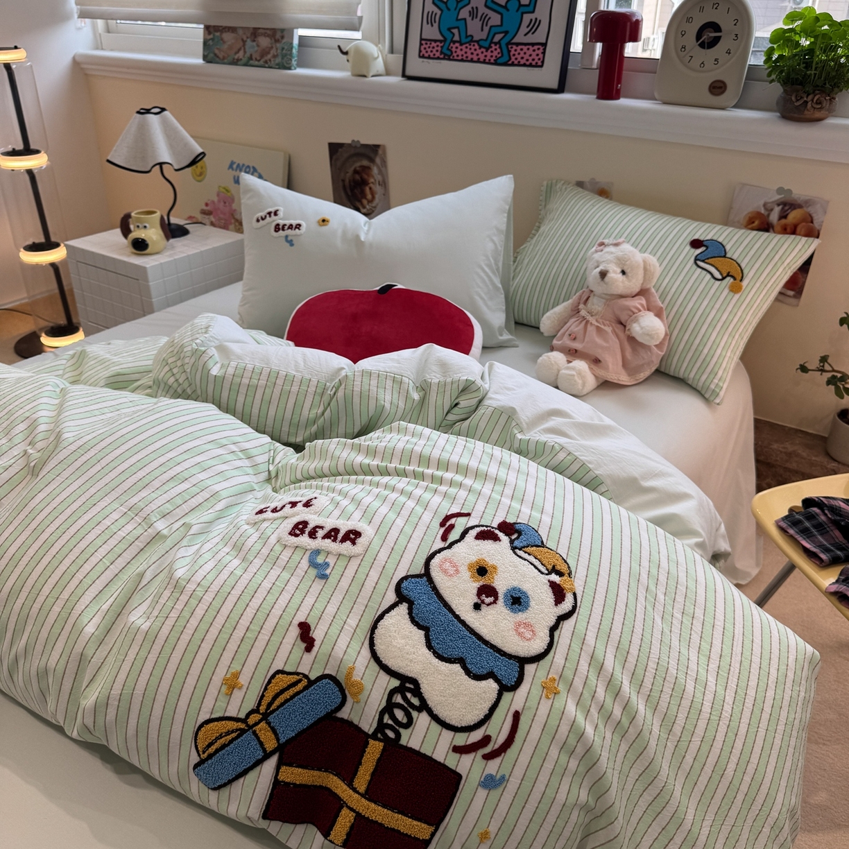 91家纺网 家纺一手货源 找家纺 （总）珺柔家纺 2026新款水洗棉毛巾绣四件套