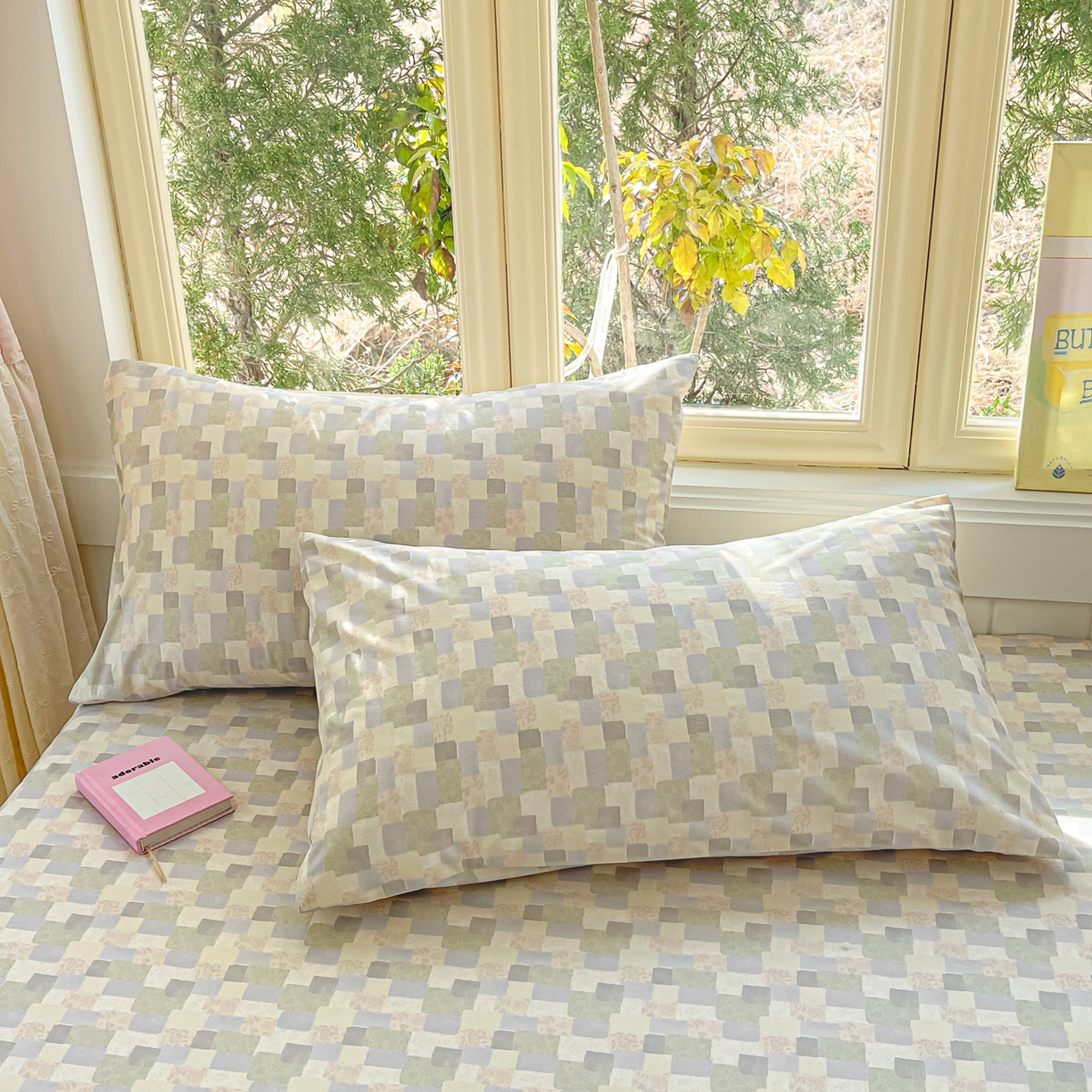 寻米 2026新款13070全棉纯棉印花单枕套枕套单件-风格二 唐顿庄园