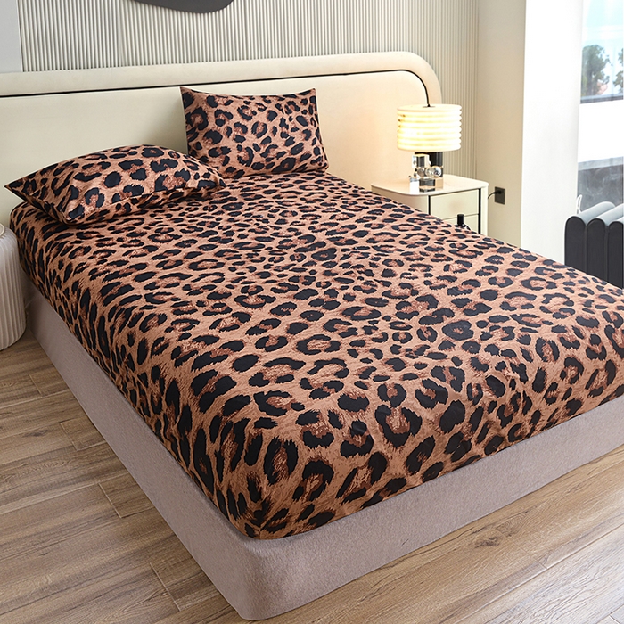 （总）柏钧家纺 2026新款85g芦荟棉外贸尺寸可定制单品床笠跨境直播床笠三件套