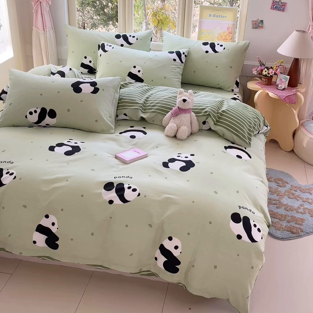 91家纺网 家纺一手货源 找家纺 （总）寻米 2026新款13070全棉纯棉印花单被套被套单件-风格二