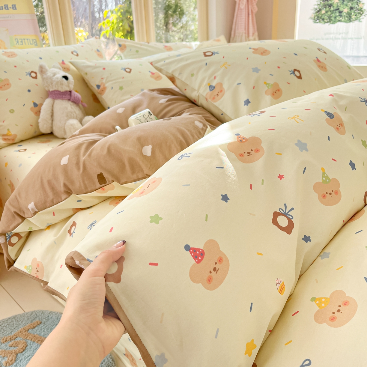 91家纺网 家纺一手货源 找家纺 （总）寻米 2026新款13070全棉纯棉印花单被套被套单件-风格二