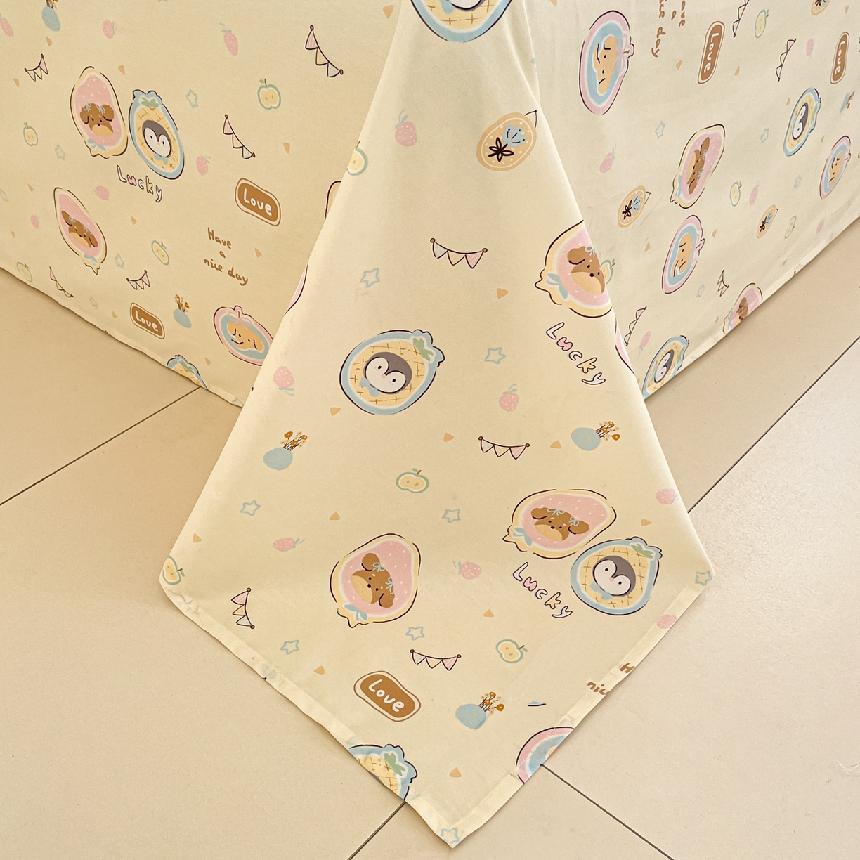 91家纺网 家纺一手货源 找家纺 寻米 2026新款13070全棉纯棉印花单被套被套单件-风格二 奇妙动物园