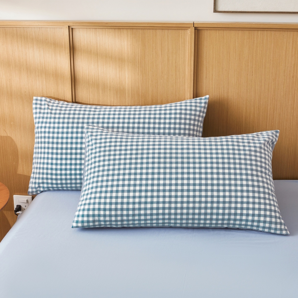 91家纺网 家纺一手货源 找家纺 鑫佰利 2026新款A类水洗棉可拆洗新疆棉花被被子被芯 蓝小格