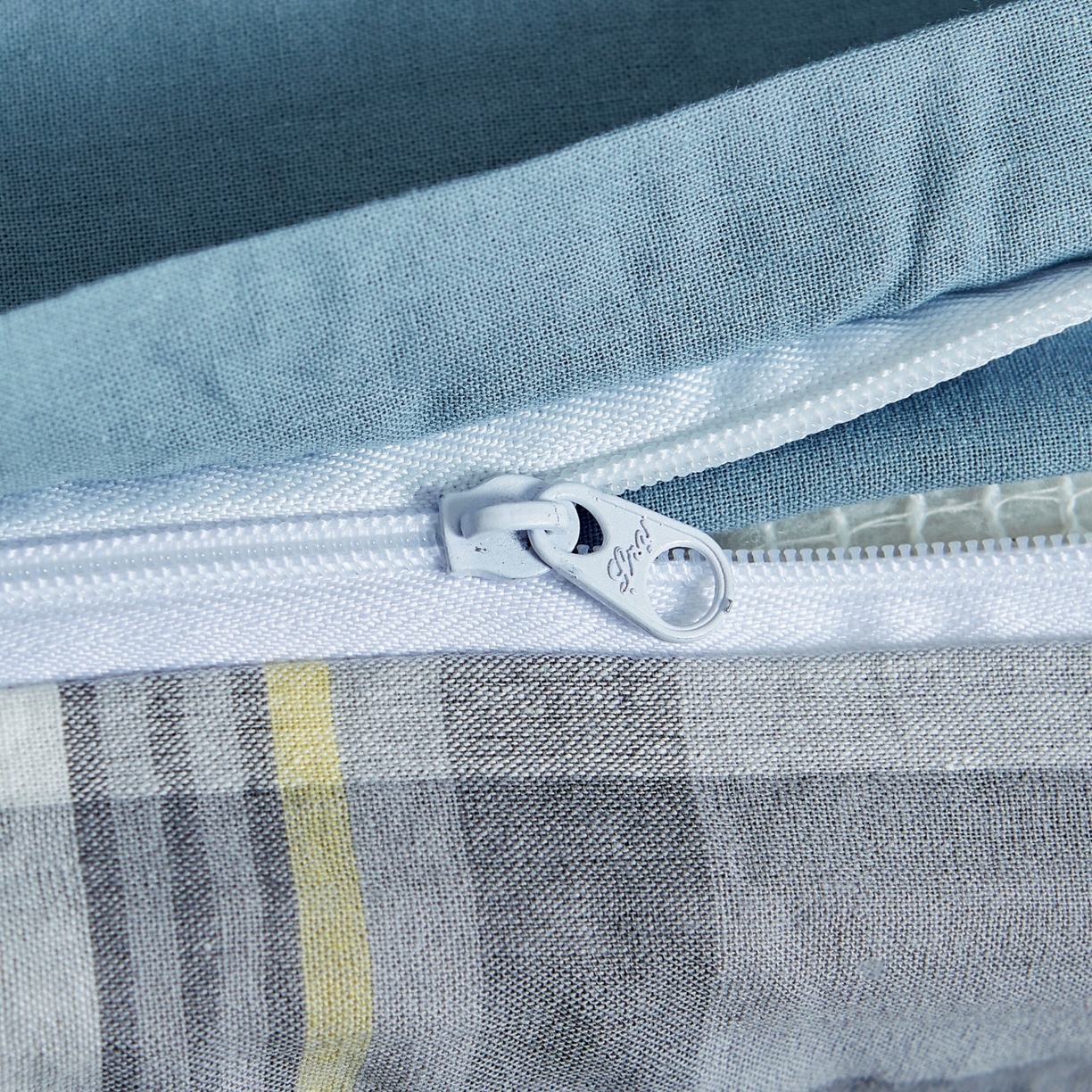 91家纺网 家纺一手货源 找家纺 鑫佰利 2026新款A类水洗棉可拆洗新疆棉花被被子被芯 简兮-灰