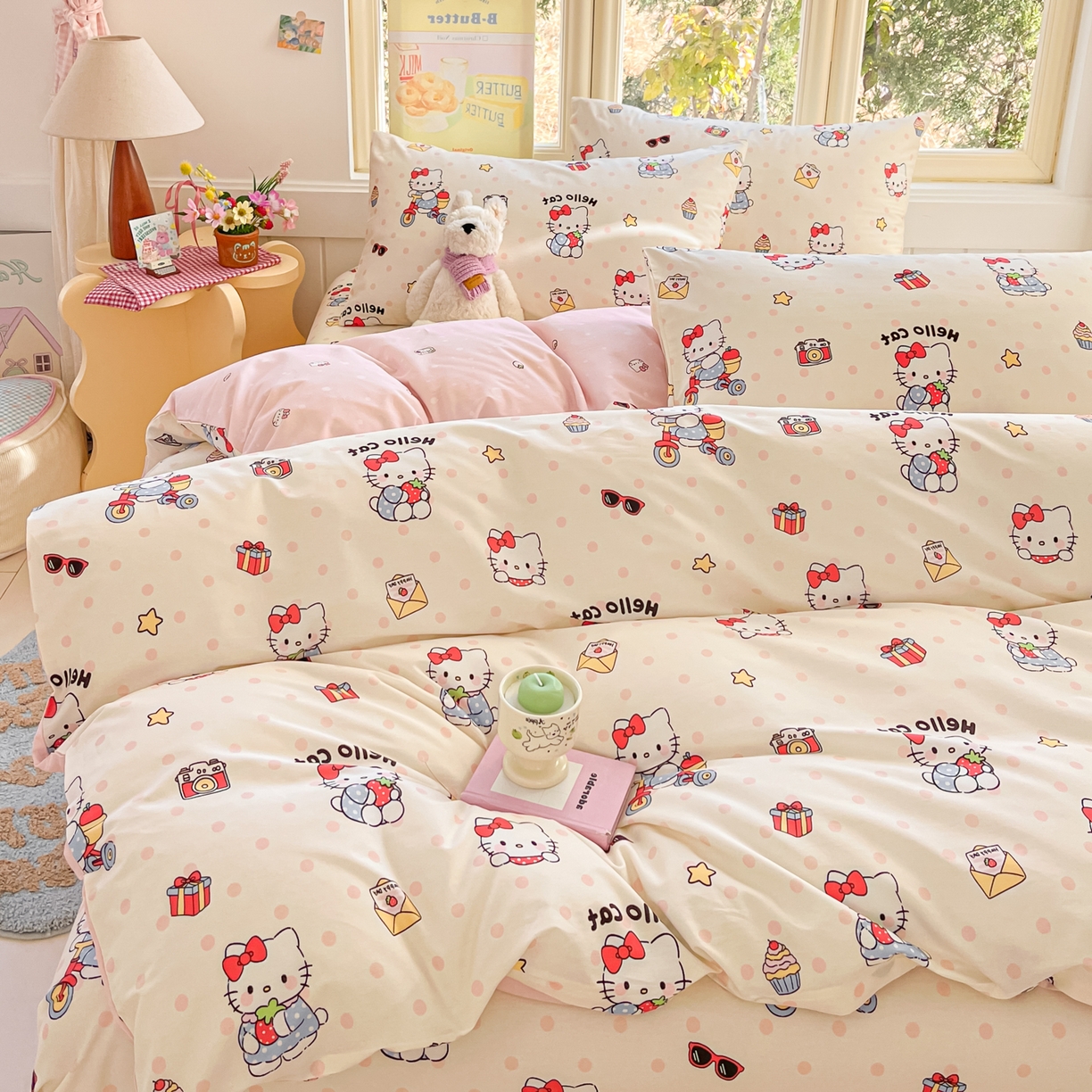 91家纺网 家纺一手货源 找家纺 （总）寻米 2026新款13070全棉纯棉印花单床笠床笠单件-风格二