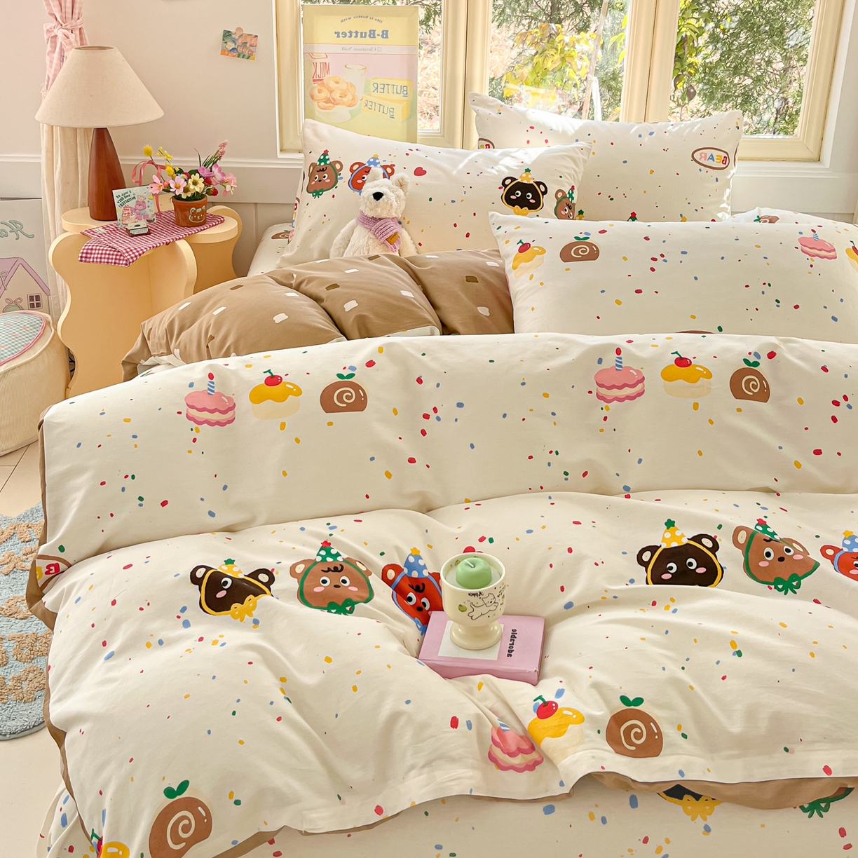 91家纺网 家纺一手货源 找家纺 （总）寻米 2026新款13070全棉纯棉印花单床笠床笠单件-风格二