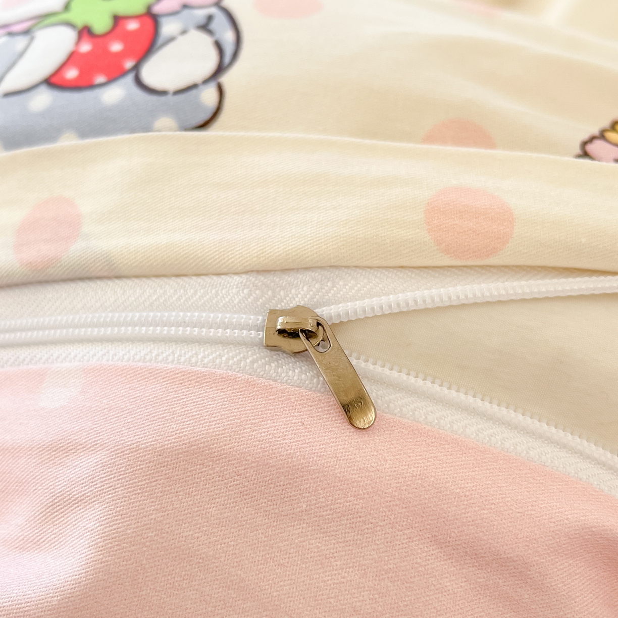 91家纺网 家纺一手货源 找家纺 寻米 2026新款13070全棉纯棉印花单床笠床笠单件-风格二 快乐小喵