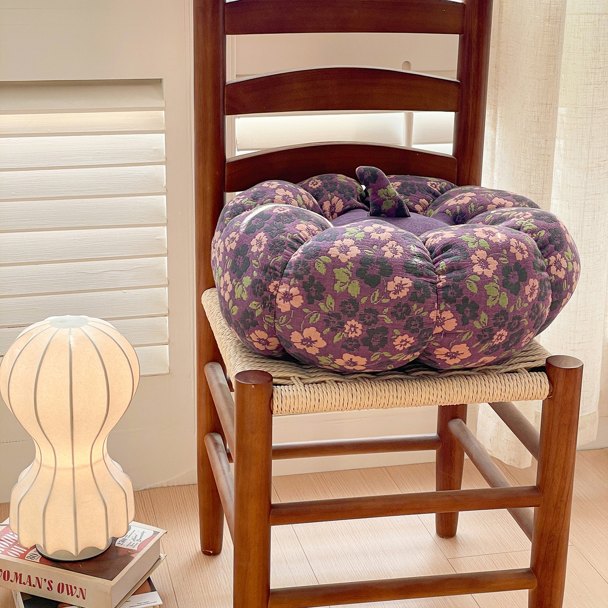 91家纺网 家纺一手货源 找家纺 （总）亦帆枕芯 2026新款全棉多层纱南瓜坐垫抱枕榻榻米坐垫超柔软支撑