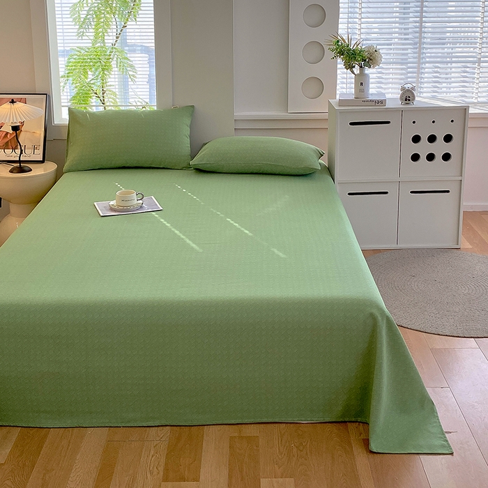 91家纺网 家纺一手货源 找家纺 （总）爱彼家纺 2026新款古艺粗纱老粗布加厚加密凉席席子床单三件套