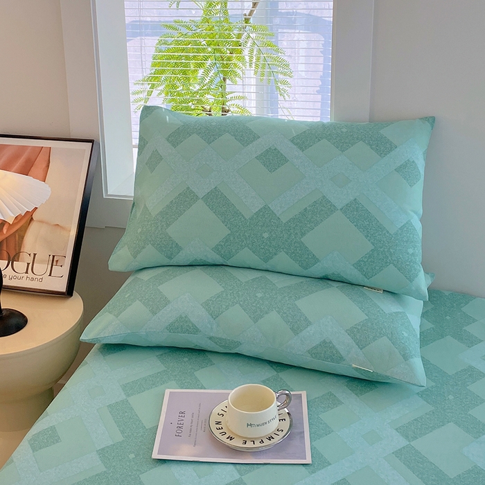 91家纺网 家纺一手货源 找家纺 爱彼家纺 2026新款古艺粗纱老粗布加厚加密凉席席子床单三件套 布兰迪