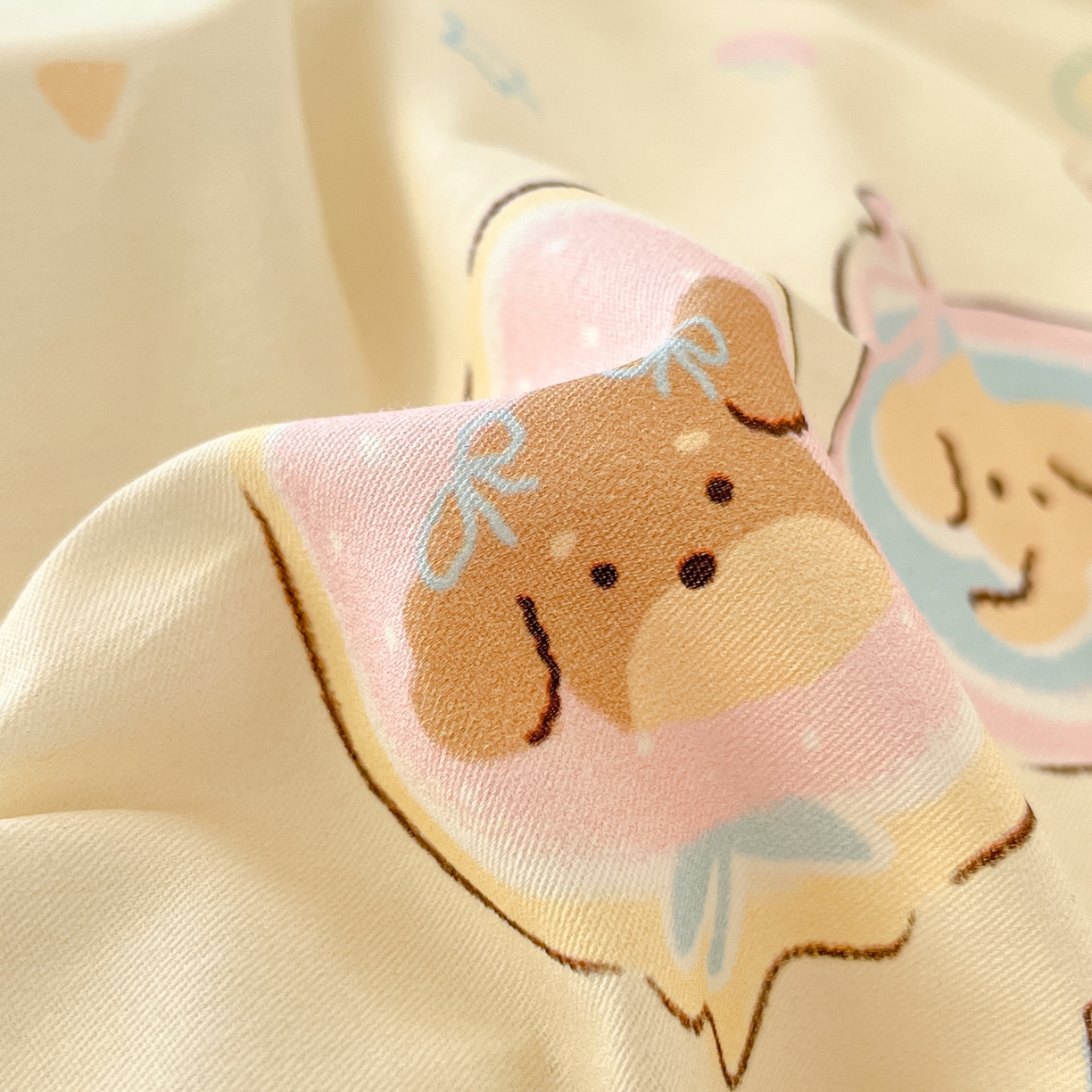 91家纺网 家纺一手货源 找家纺 寻米 2026新款13070全棉纯棉印花单床笠床笠单件-风格二 奇妙动物园