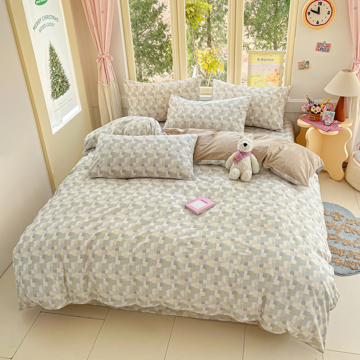 91家纺网 家纺一手货源 找家纺 寻米 2026新款13070全棉纯棉印花单床笠床笠单件-风格二 唐顿庄园