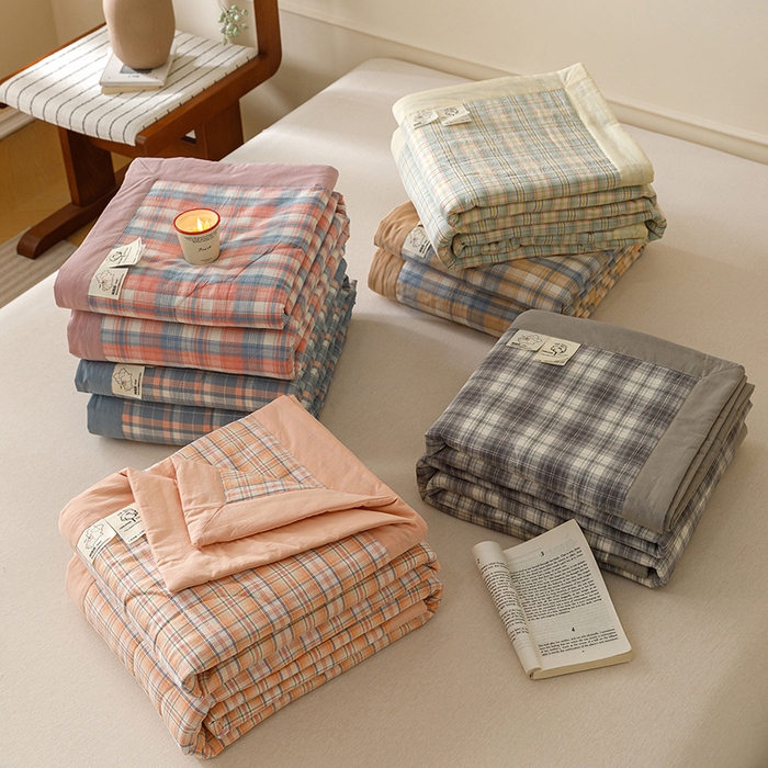 91家纺网 家纺一手货源 找家纺 （总）悦然毛巾被 2026新款全棉水洗棉夏被夏凉被空调被