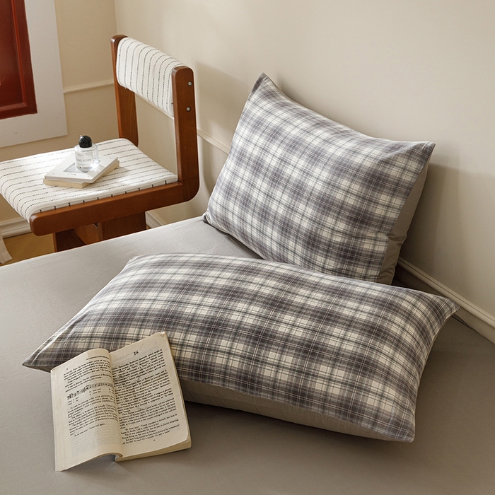 91家纺网 家纺一手货源 找家纺 悦然毛巾被 2026新款全棉水洗棉夏被夏凉被空调被 暖格晚风灰