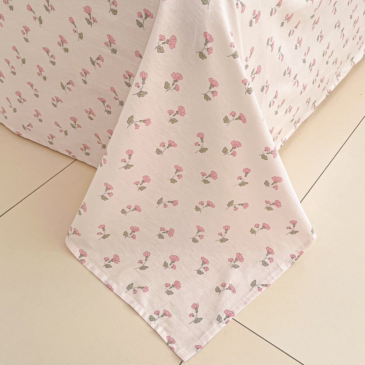 91家纺网 家纺一手货源 找家纺 寻米 2026新款13070全棉纯棉印花单床单床单单件-风格二 花漾