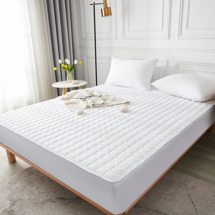 91家纺网 家纺一手货源 找家纺 （总）啊雅家居 2026新款简约羽丝绒床笠式床垫床护垫