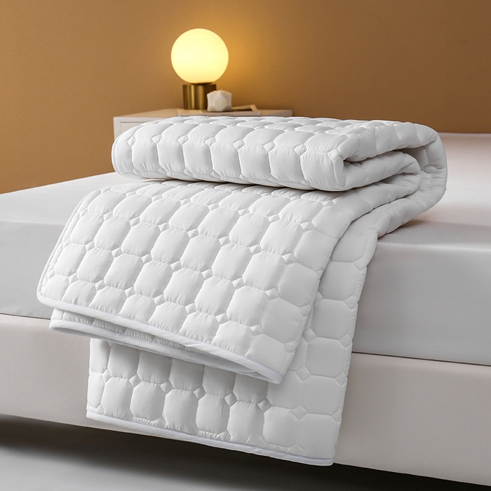 91家纺网 家纺一手货源 找家纺 （总）啊雅家居 2026新款300克宾馆酒店床褥垫保护垫席梦思隔脏垫