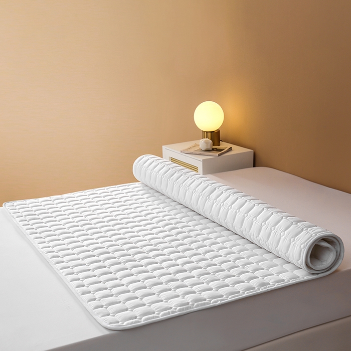 啊雅家居 2026新款300克宾馆酒店床褥垫保护垫席梦思隔脏垫 白色