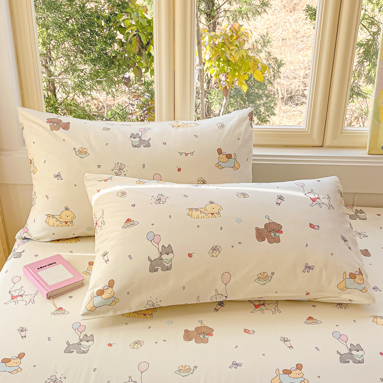 91家纺网 家纺一手货源 找家纺 寻米 2026新款13070全棉纯棉印花单床单床单单件-风格二 查理和小伙伴