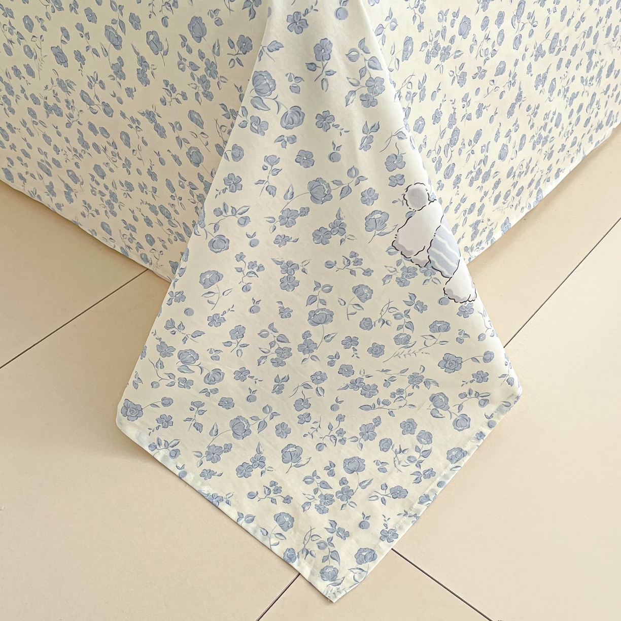 91家纺网 家纺一手货源 找家纺 寻米 2026春夏新款全棉13070印花四件套单品系列场景二-四件套 甜梦小熊