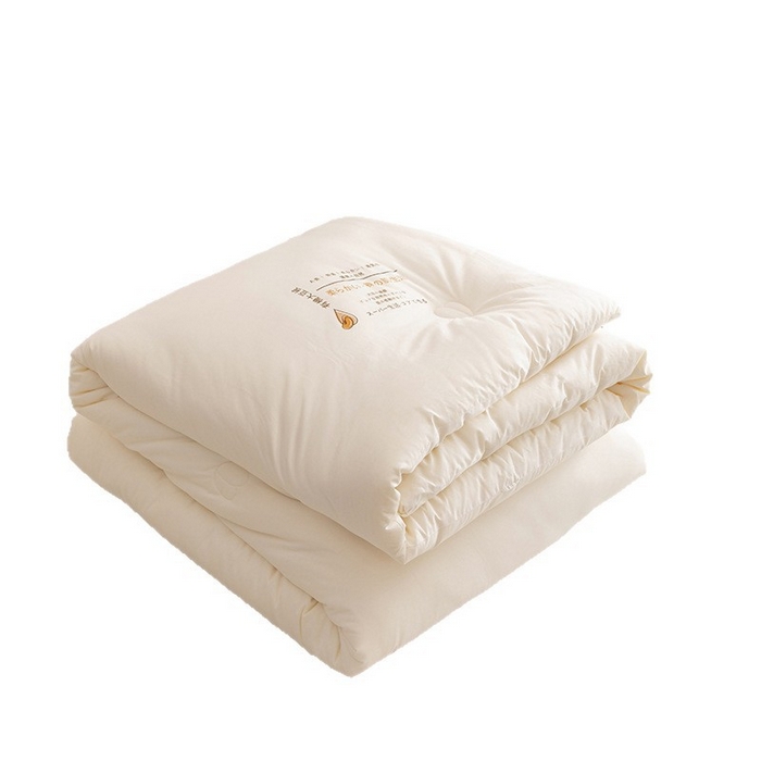 91家纺网 家纺一手货源 找家纺 （总）良品汇馆 2026【A类有机原棉大豆被】纯棉原棉大豆纤维被芯提花被子A类民宿四季被秋冬被