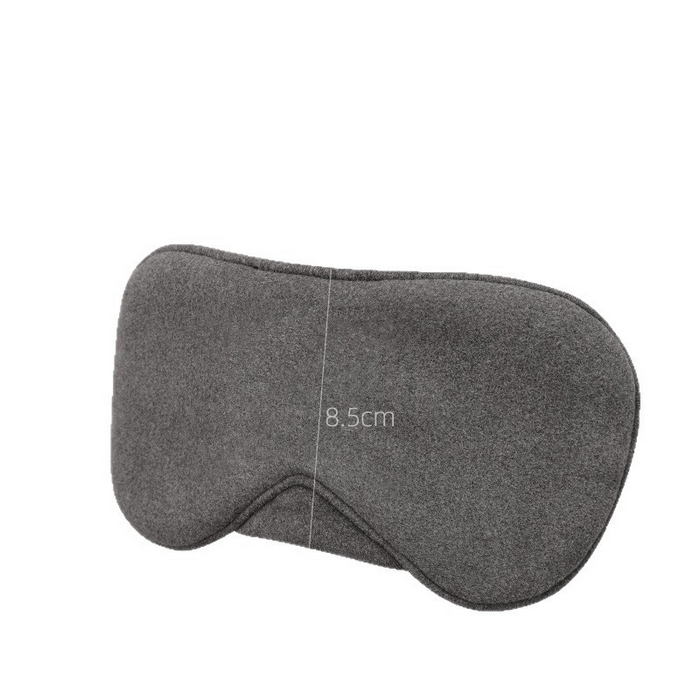 91家纺网 家纺一手货源 找家纺 良品汇馆 2026新款【莫代尔眼罩】旅行莫代尔眼罩良品遮光护眼贴睡眠办公室午睡德绒便携 德绒款-深灰色 10x20.5cm