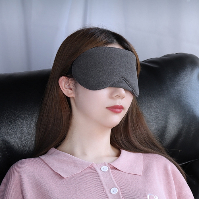 91家纺网 家纺一手货源 找家纺 【莫代尔眼罩】旅行莫代尔眼罩良品遮光护眼贴睡眠办公室午睡德绒便携