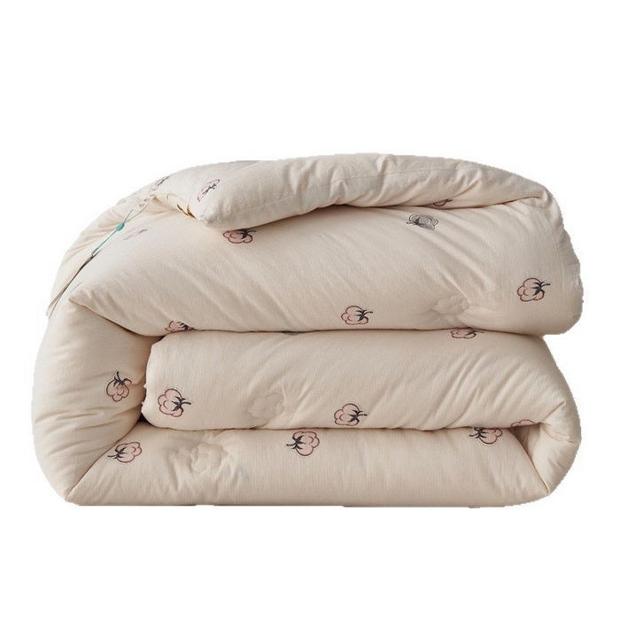 91家纺网 家纺一手货源 找家纺 【新疆棉花被】全棉棉花被芯良品里外全棉被子新疆棉花被冬被四季被A类