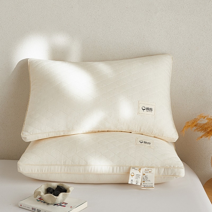 91家纺网 家纺一手货源 找家纺 （总）怡薇格枕芯 2026新款亲肤棉麻枕头枕芯