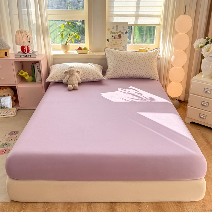 91家纺网 家纺一手货源 找家纺 对白 2026新款A类全棉纯棉有氧双层纱贝壳边三角针单被套被套单件 雾岛听风