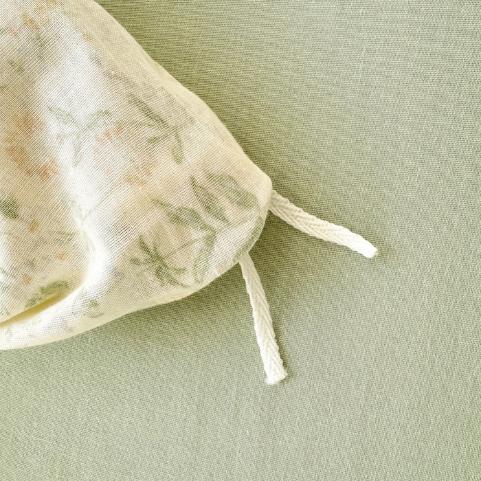 91家纺网 家纺一手货源 找家纺 对白 2026新款A类全棉纯棉有氧双层纱贝壳边三角针四件套 盛夏