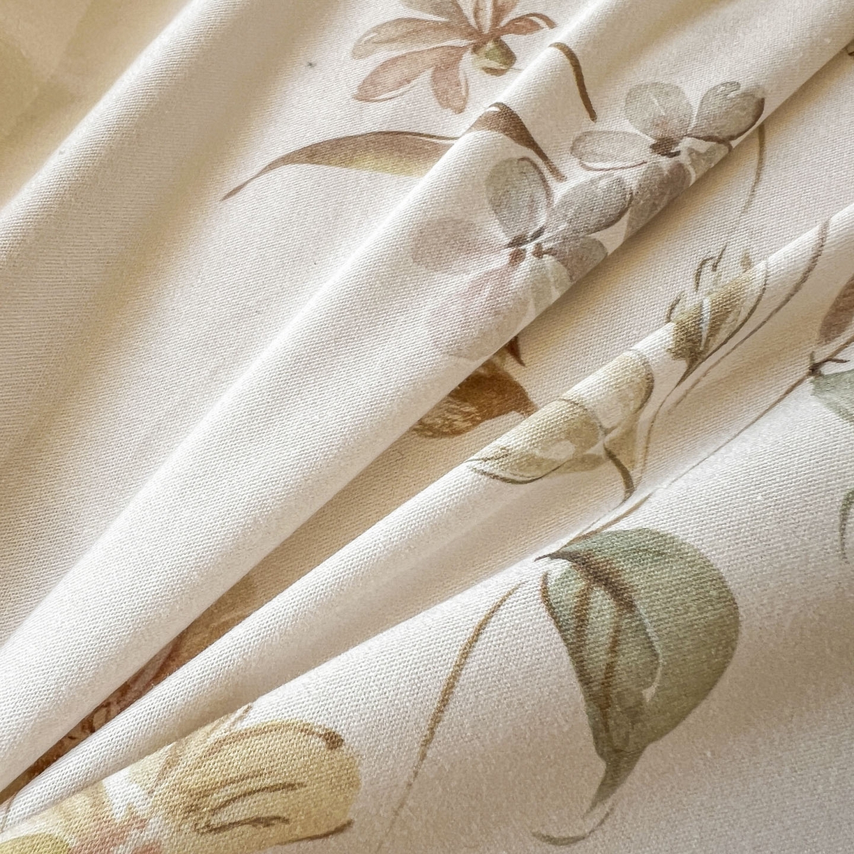 91家纺网 家纺一手货源 找家纺 典曼家纺 2026新款纯棉花卉系列全棉印花四件套 清悠-粉