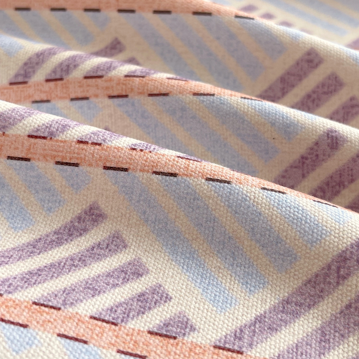 91家纺网 家纺一手货源 找家纺 爱彼家纺 2026年新款全棉老粗布加厚加密高克重凉席席子；单床单花型更好卖，床单三件套 幻想主义