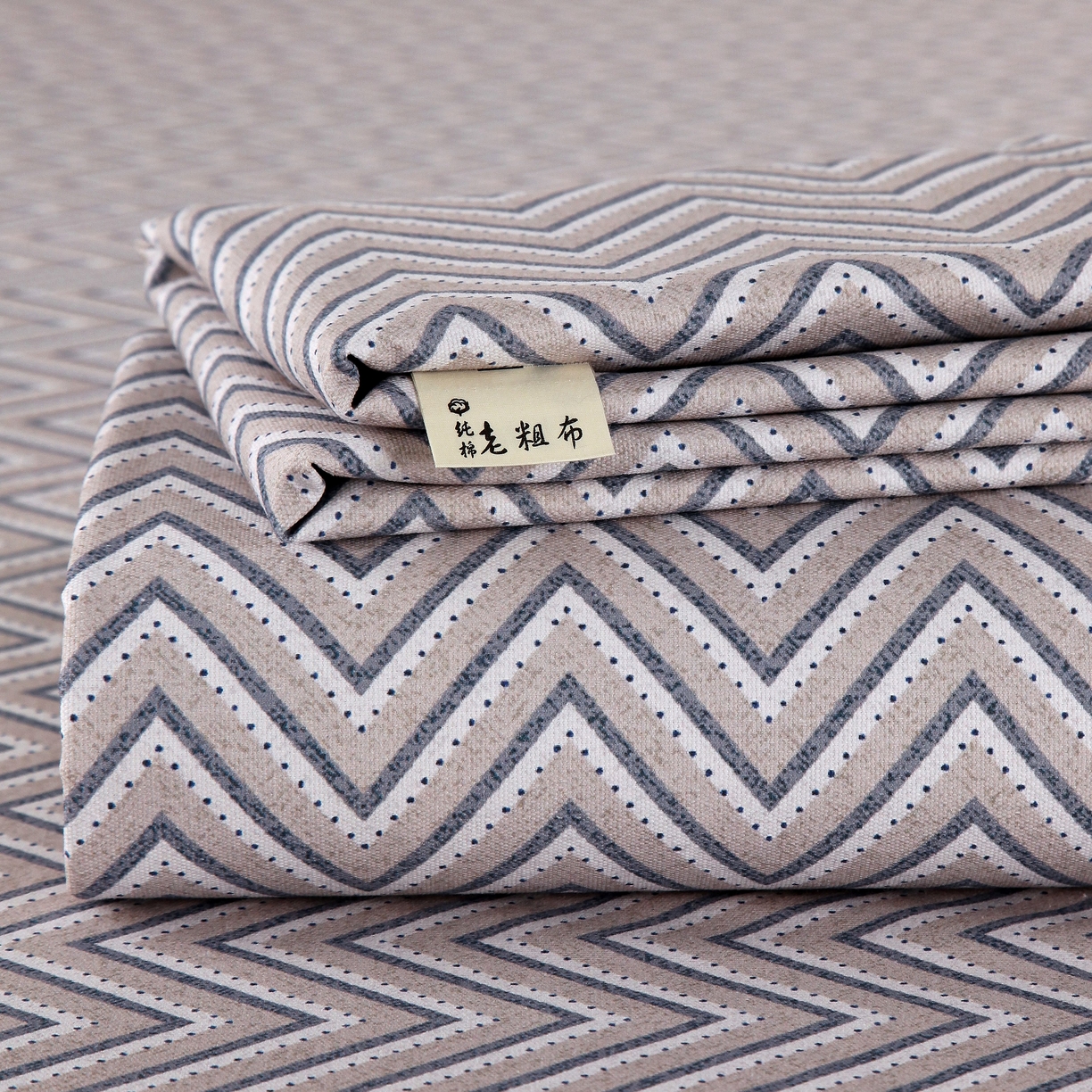 爱彼家纺 2026年新款全棉老粗布加厚加密高克重凉席席子；单床单花型更好卖，床单三件套 格云