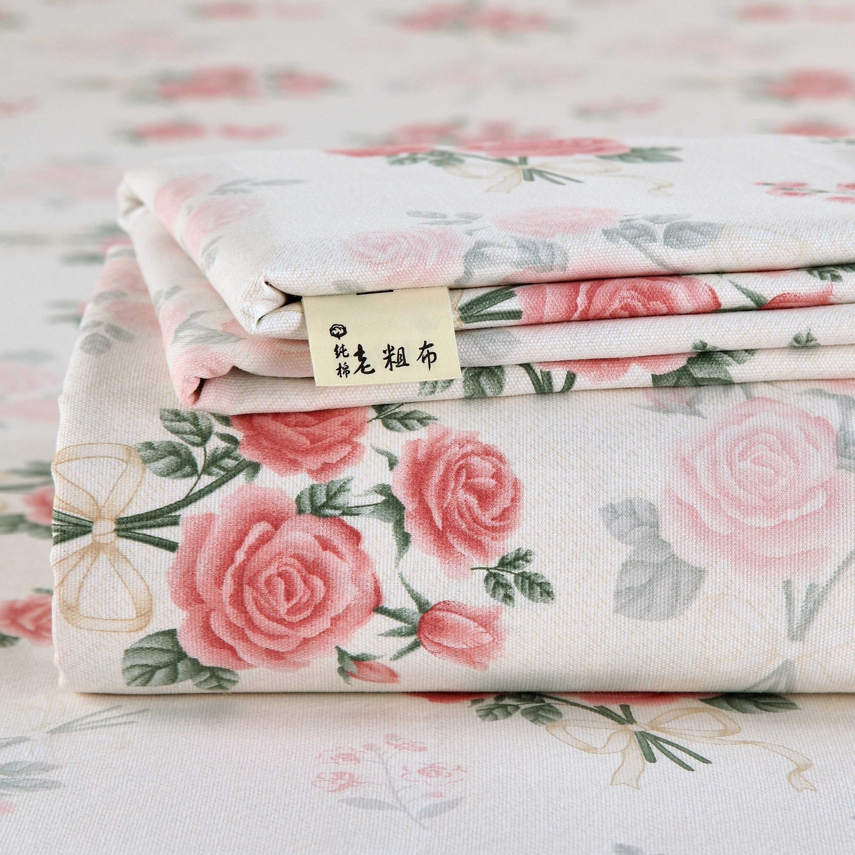 91家纺网 家纺一手货源 找家纺 （总）爱彼家纺 2026新款A类全棉纯棉老粗布床单凉席席子床单三件套-系列二