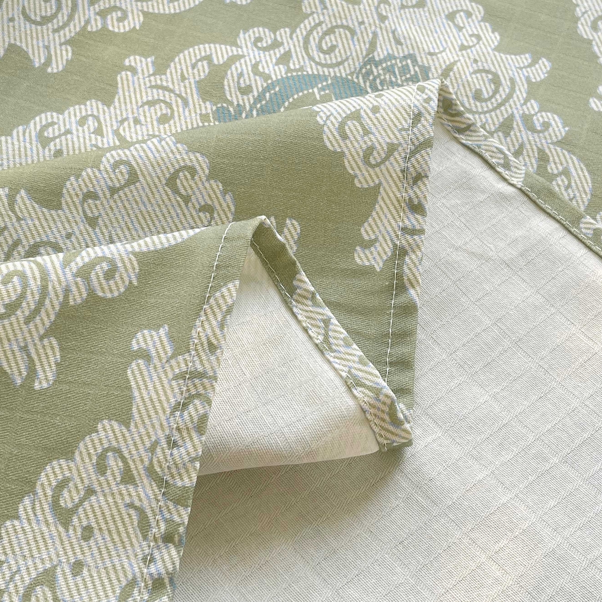 91家纺网 家纺一手货源 找家纺 爱彼家纺 2026新款A类全棉纯棉老粗布床单凉席席子床单三件套-系列二 欧式灰