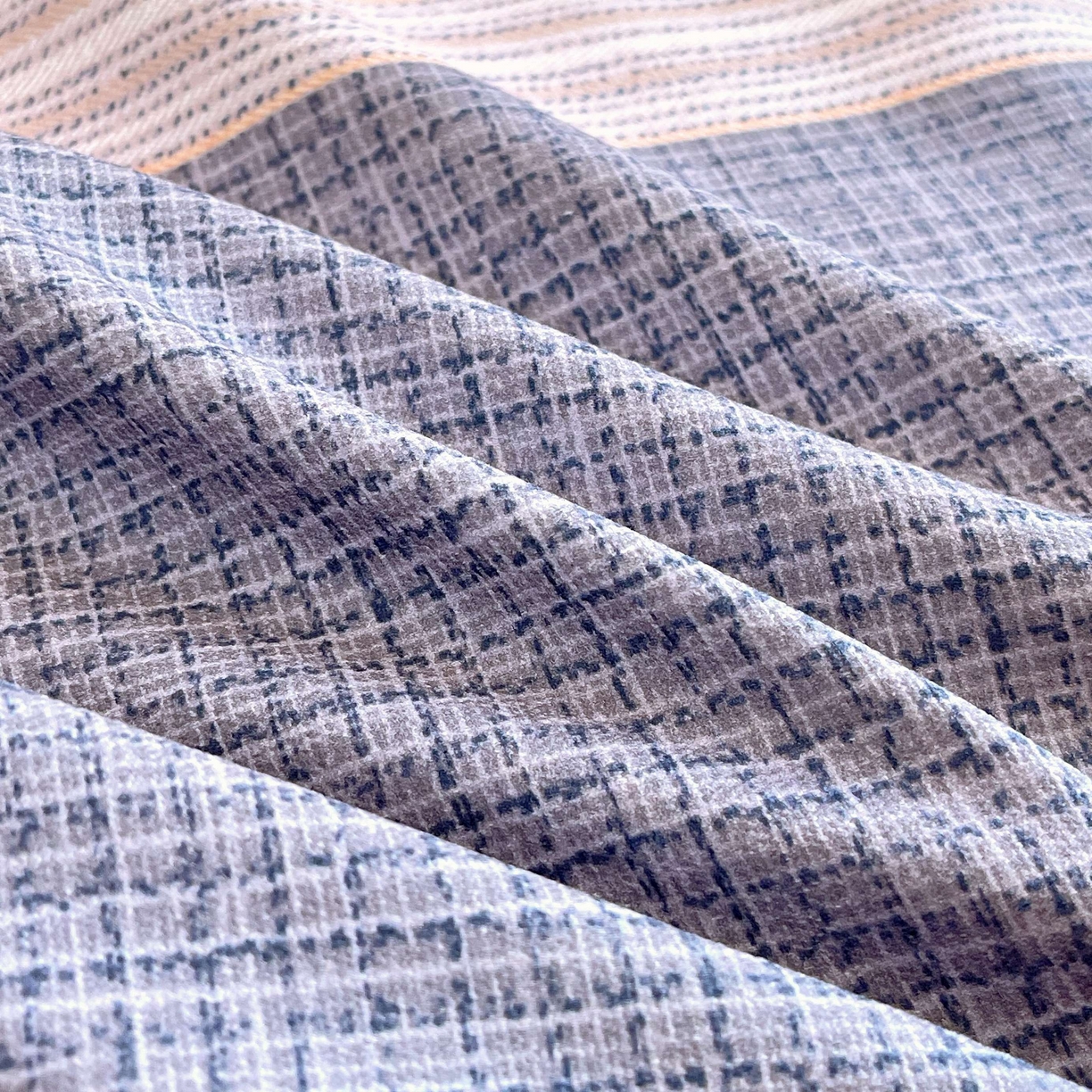 91家纺网 家纺一手货源 找家纺 爱彼家纺 2026新款A类全棉纯棉老粗布床单凉席席子床单三件套-系列二 现代格