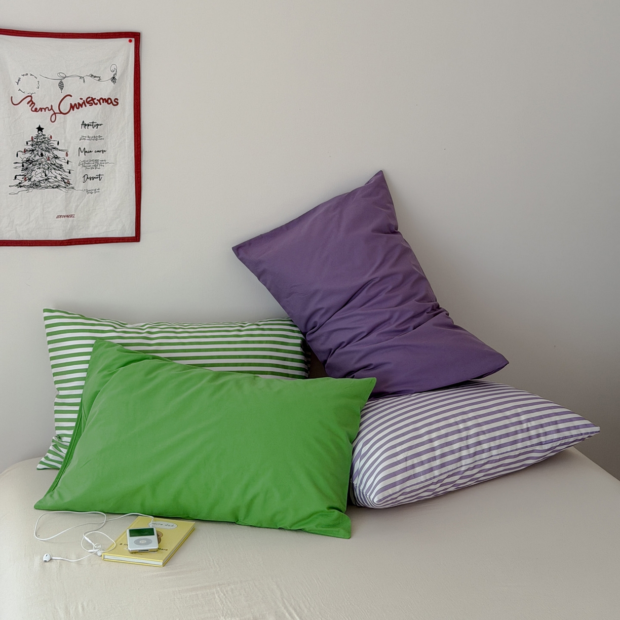 91家纺网 家纺一手货源 找家纺 （总）艾沁家纺 2026新款全棉纯棉单品枕套 枕套单件