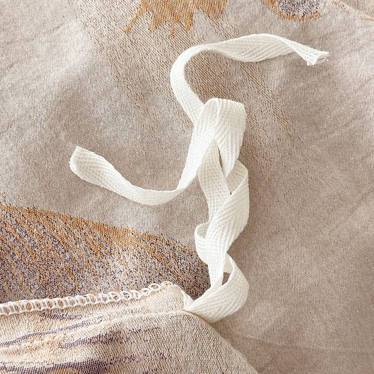 91家纺网 家纺一手货源 找家纺 春皖家纺 2026春夏新款（正反两用）A类提花双层纱单被套 瑾璃